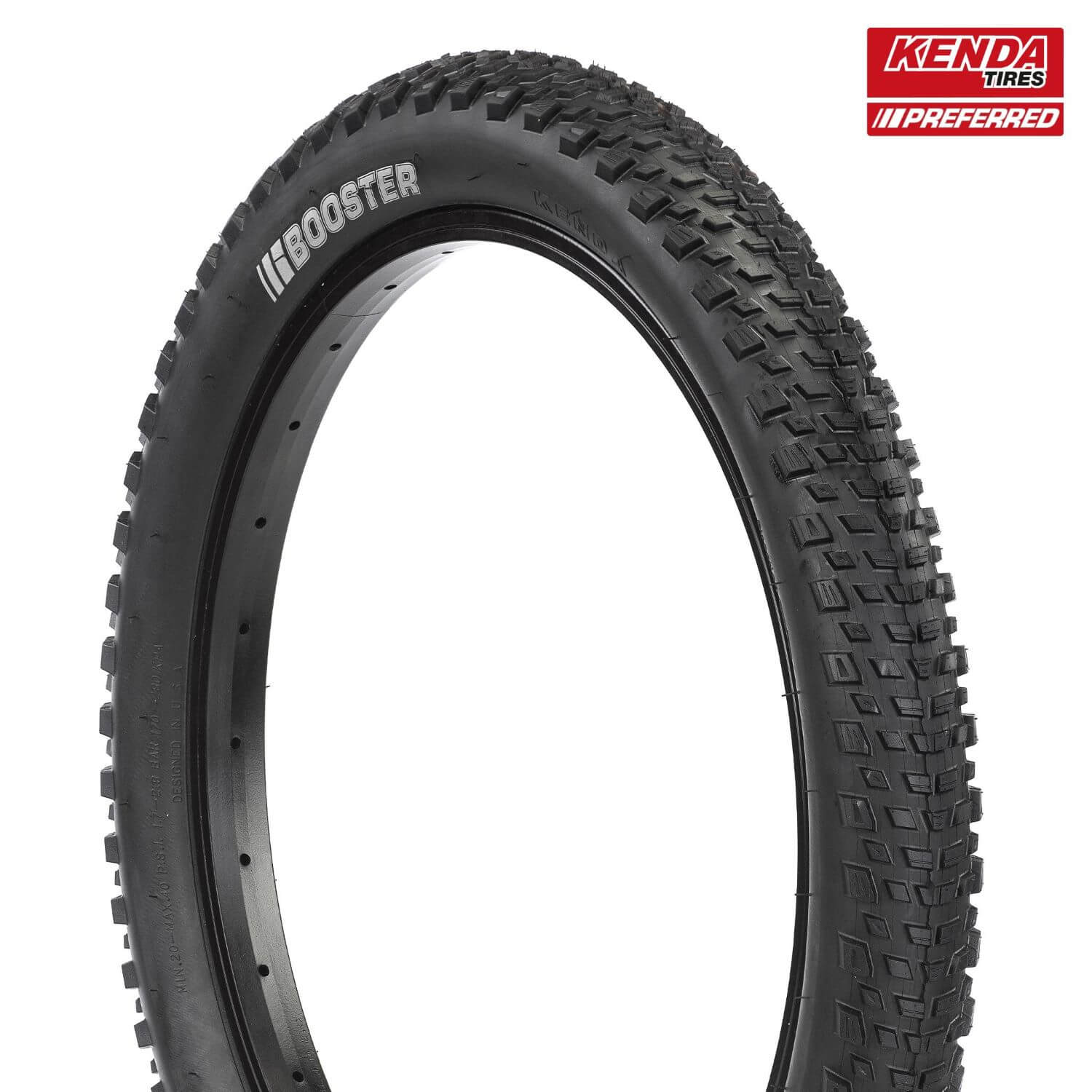 CUBIERTA RÍGIDA JUNIOR MTB KENDA BOOSTER