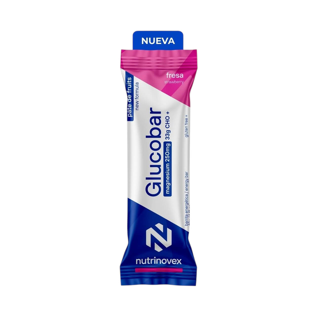 BARRITA ENERGÉTICA NUTRINOVEX GLUCOBAR (MAGNESIO 250mg)