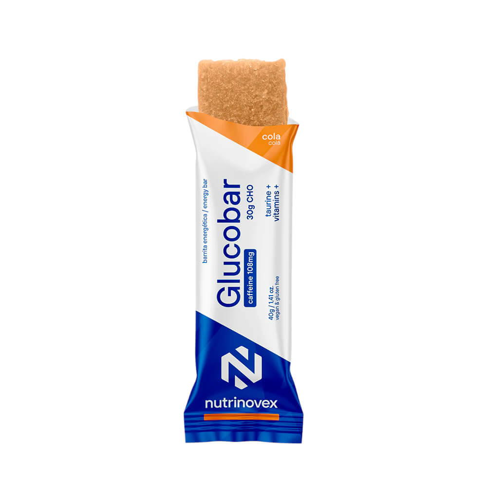 BARRITA ENERGÉTICA NUTRINOVEX GLUCOBAR (CAFEÍNA 95mg)