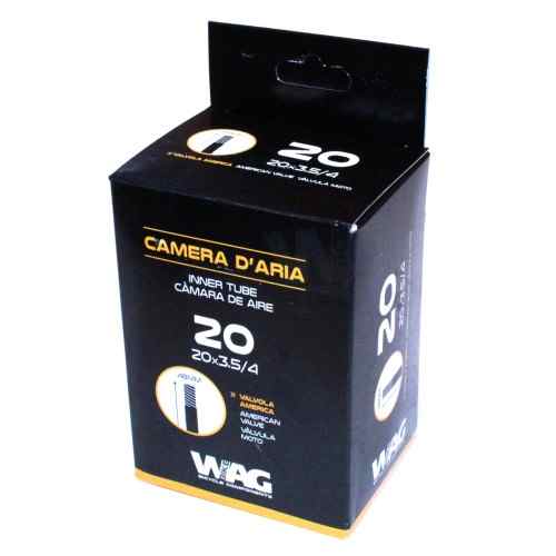 CÁMARA WAG 20x3.50/4.00 VÁLVULA ANCHA 48mm
