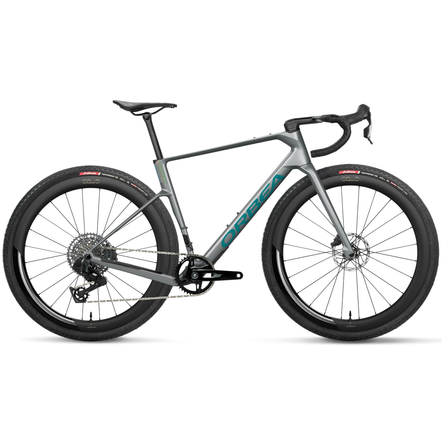 ORBEA TERRA RACE M31eLTD 1X 2026 S Plata / Verde 700C CUSTOM